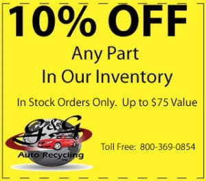 10% Off Coupon for Any Part In Inventory coupon